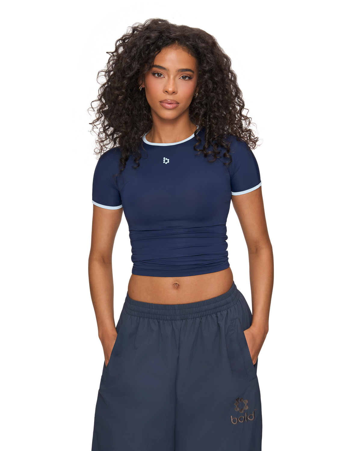 Contrast Baby Tee